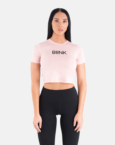 BIINK Crop Top - Pink Blush