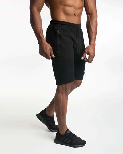 CrossFleece Shorts - Black