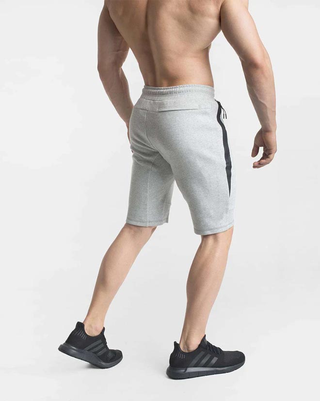 CrossFleece Shorts - Marl Grey