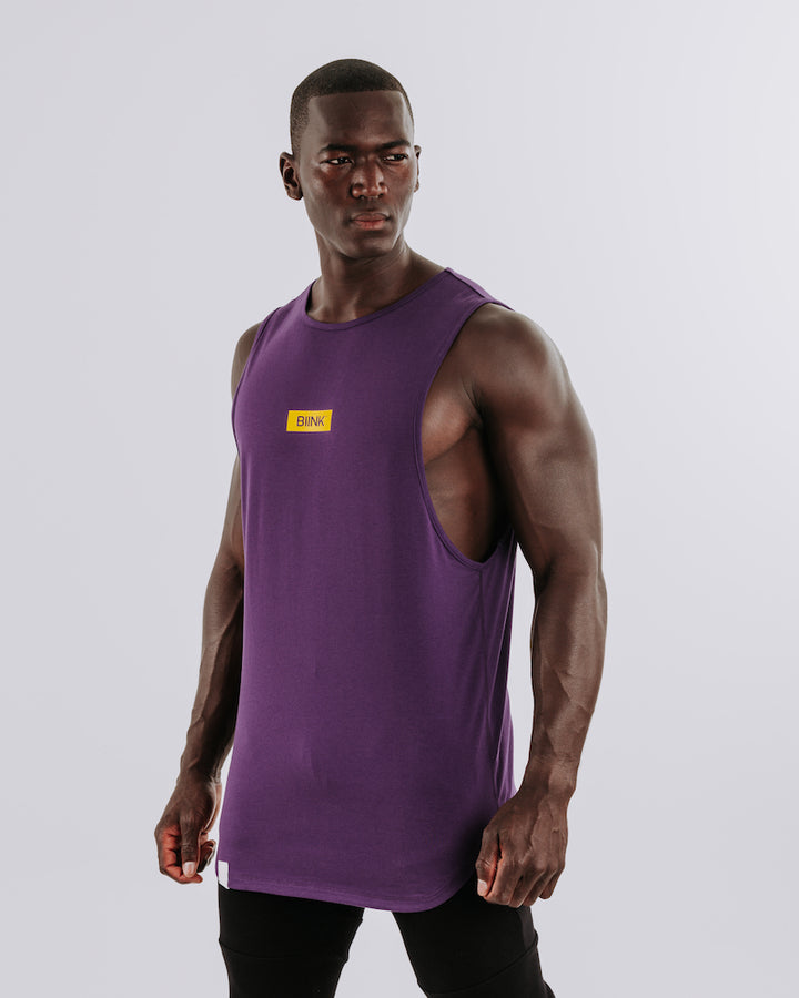 ジョンリンクス BLOCK CHECK ONE SHOULDER TANK jonnlynx 