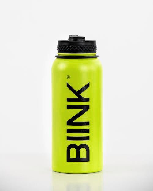 BIINK Stainless Steel 1L Water Bottle - Neon (NFS)