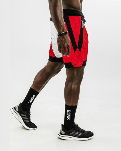 Mesh Panel 2-in-1 Basketball Shorts - Chicago